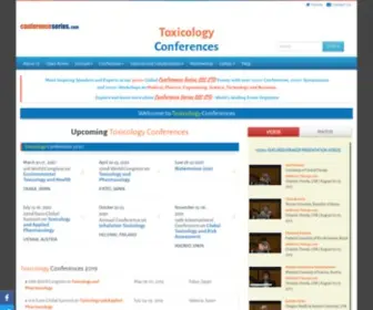 Toxicologyconferences.com(Toxicology Conferences 2020) Screenshot