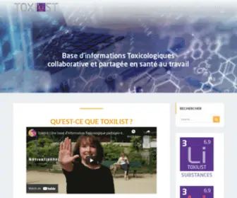 Toxilist.fr(Toxilist) Screenshot