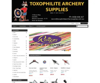 Toxophilitearcherysupplies.com.au(Toxophilite Archery Supplies Perth WA) Screenshot