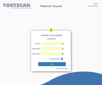 Toxyscansoftware.net(Identification) Screenshot