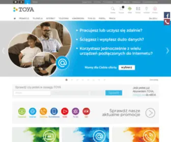 Toya.com.pl(Telewizja cyfrowa i kablowa) Screenshot