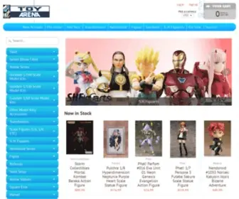 Toyarena.com(ToyArena, The Toy Site for Gundam, Collectibles, Figures, & Many More) Screenshot