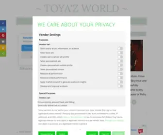 Toyazworldblog.net(Toya'z World) Screenshot