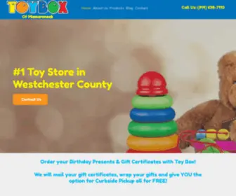 Toyboxmamaroneckny.com(Toy Box) Screenshot