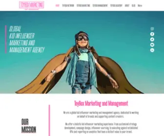 Toybox.marketing(Kid Influencer Marketing) Screenshot