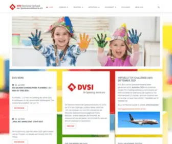 Toy.de(Deutscher Verband der Spielwarenindustrie e.V. (DVSI)) Screenshot