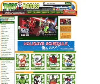 Toydorks.com(Fresh Toy Store 4 Geeks) Screenshot