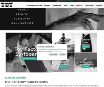 Toyfactorysurfboards.com(Toy Factory Surfboards) Screenshot