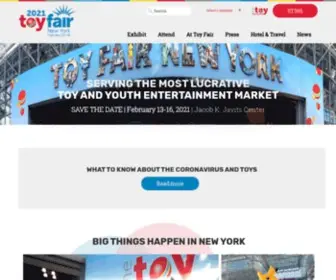 Toyfairny.com(Toy Fair) Screenshot