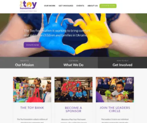 Toyfoundation.org(The Toy Foundation) Screenshot