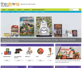 Toyhalloffame.org(National Toy Hall of Fame) Screenshot