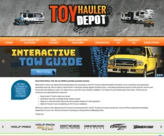 Toyhaulerdepot.com(Toy Hauler Depot) Screenshot