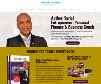 Toyinaluko.com(Personal Branding With Toyin Aluko) Screenshot