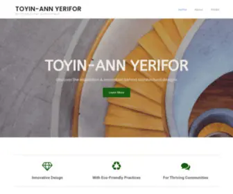 Toyinannyerifor.com(Toyin-Ann Yerifor) Screenshot