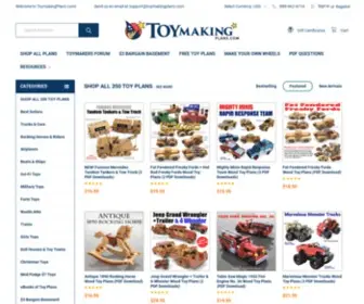 Toymakingplans.com(Wood Toy Plans for Woodworkers) Screenshot