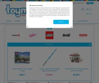 Toymi.eu(Spielzeug, Party-Stuff & Merchandise) Screenshot