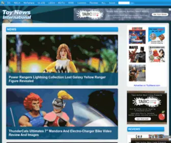 Toynewsi.com(Daily Action Figures News from Around the World) Screenshot