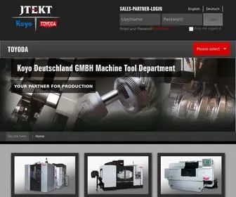 Toyoda-Europe.com(Toyoda Europe) Screenshot