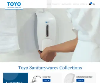 Toyoindia.in(Toyo Sanitarywares) Screenshot