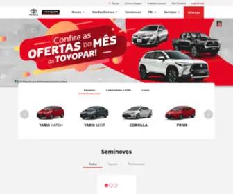 Toyopar.com.br(Concessionária Toyota de Londrina e Região) Screenshot