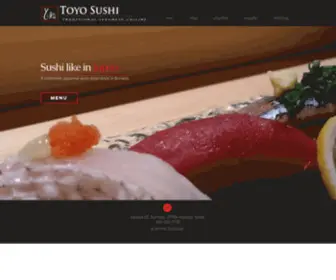 Toyosushi.ca(Toyo Sushi) Screenshot