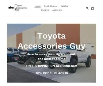 Toyota-Accessories-Guy.com(Toyota Accessories Guy) Screenshot