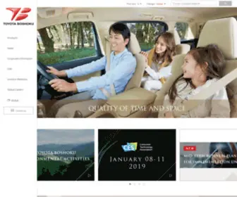 Toyota-Boshoku.com(Toyota Boshoku Corporation) Screenshot