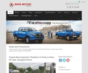 Toyota-Hilux-Revo.com(Brand new Toyota Revo Exporters Thailand) Screenshot