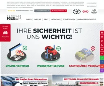 Toyota-Keller.de(Autohäuser) Screenshot