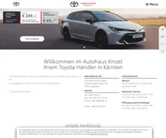 Toyota-Kinzel.at(Toyota) Screenshot