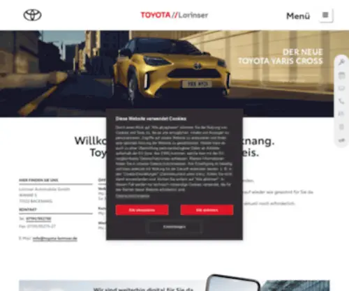 Toyota-Lorinser.de(Toyota Lorinser) Screenshot