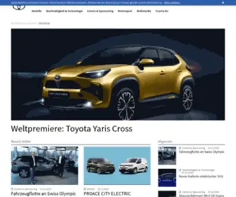 Toyota-Media.ch(Toyota Media) Screenshot