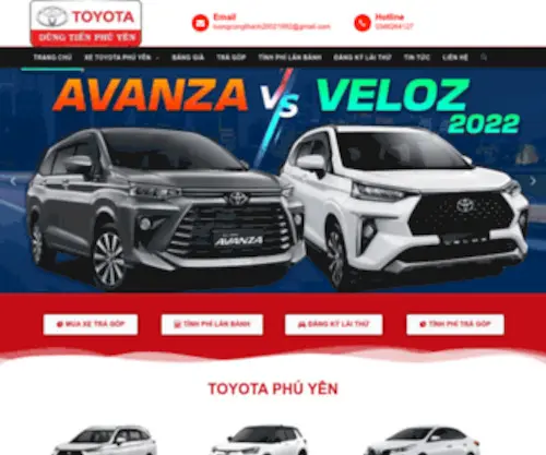 Toyota-Phuyen.info(Toyota Phuyen info) Screenshot