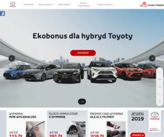 Toyota-Radosc.pl(Salon Toyota Warszawa) Screenshot