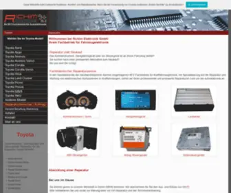 Toyota-Reparatur.com(Toyota Tachoreparatur) Screenshot