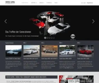 Toyota-Supra.de(Toyota Supra Forum) Screenshot