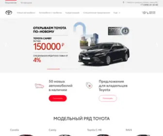 Toyota89.ru(Официальный дилер Toyota) Screenshot