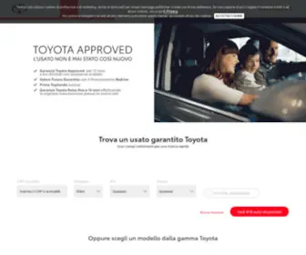 Toyotaapproved.it(Portale Usato Toyota) Screenshot