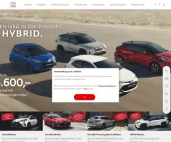 Toyota.at(Toyota Austria) Screenshot