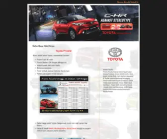 Toyotabigpromo.com(Brosur Kredit Mobil Toyota Calya) Screenshot