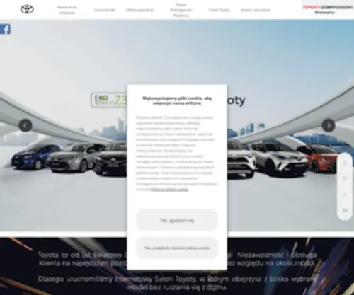 Toyotabronowice.pl(Ceny i promocje) Screenshot