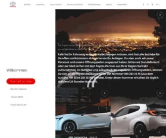 Toyota.ch(Toyota Schweiz) Screenshot
