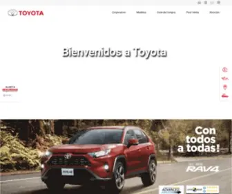 Toyota.cl(Toyota Chile) Screenshot