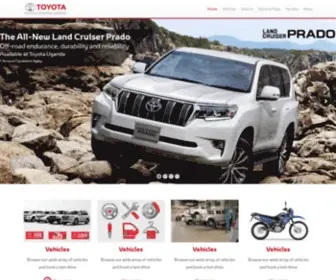 Toyota.co.ug Screenshot