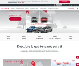 Toyota.com.mx(Toyota MX) Screenshot