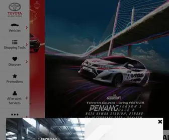 Toyota.com.my(Toyota Malaysia) Screenshot