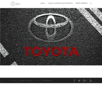 Toyota.com.pk(Toyota Ravi Motors) Screenshot