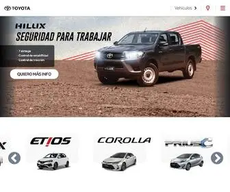 Toyota.com.py(Toyota Paraguay) Screenshot