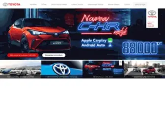 Toyota.com.tn(TOYOTA TUNISIE) Screenshot