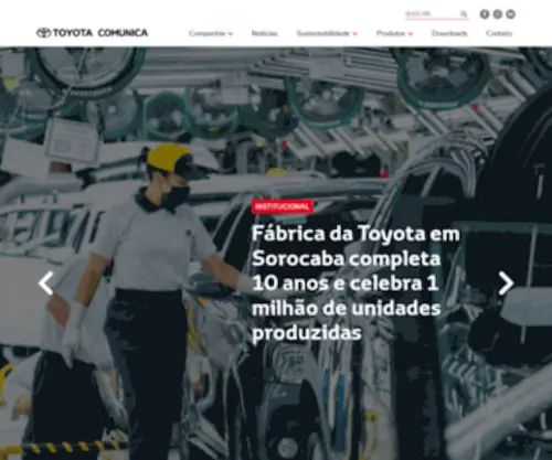 Toyotacomunica.com.br(Toyotacomunica) Screenshot